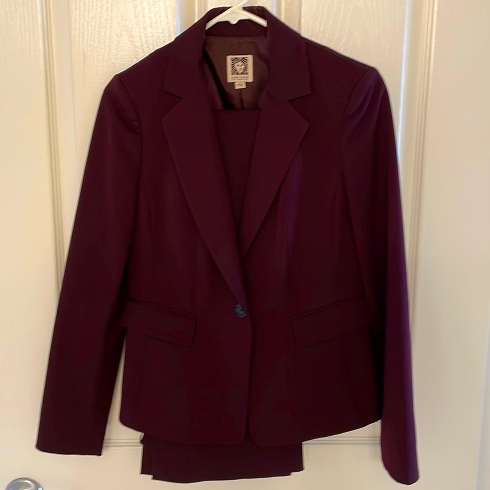 Anne Klein pant suit.